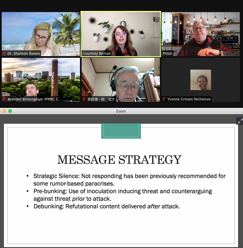 IPRRC's tweet photo. As a message strategy, how effective is pre-bunking to fight against #disinformation? What are the ethical concerns involved? Check out @CourtneyBoman's presentation at #IPRRC24 https://t.co/8KVcEuxdYr