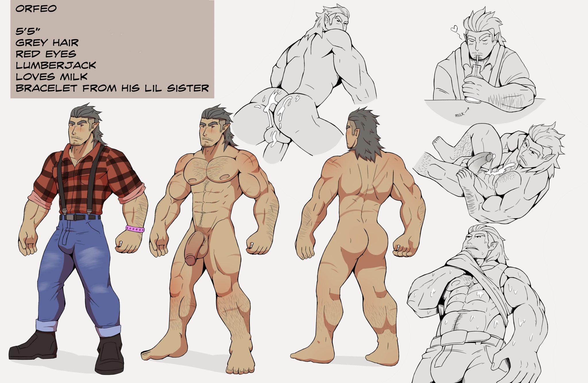 “here’s Orfeo! the lumberjack from the himbo challenge!
