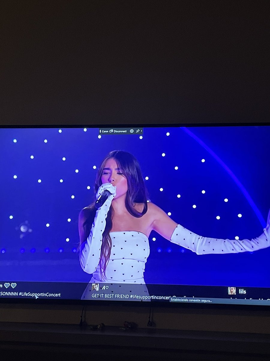 gabslovie's tweet photo. Thank you😭.   #lifesupportconcert #LifeSupportTonight #MadisonBeer  @madisonbeer https://t.co/5XY5C5CkGr