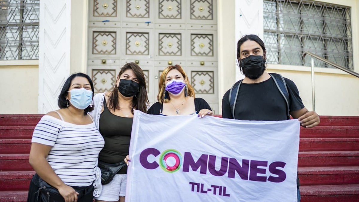 Claudia_Mix's tweet photo. 🙋🏻‍♀️ Nuestro amigo @LuisV_Alcalde hizo su lanzamiento de campaña para la alcaldía de #TilTil y fuimos a acompañarlo junto a @CatalinaPerezS, y las y los candidatos a constituyente @doris_gonzalez_, @renenaranjo, @tatiurru y @danielstingo https://t.co/rOCQlXMkCe