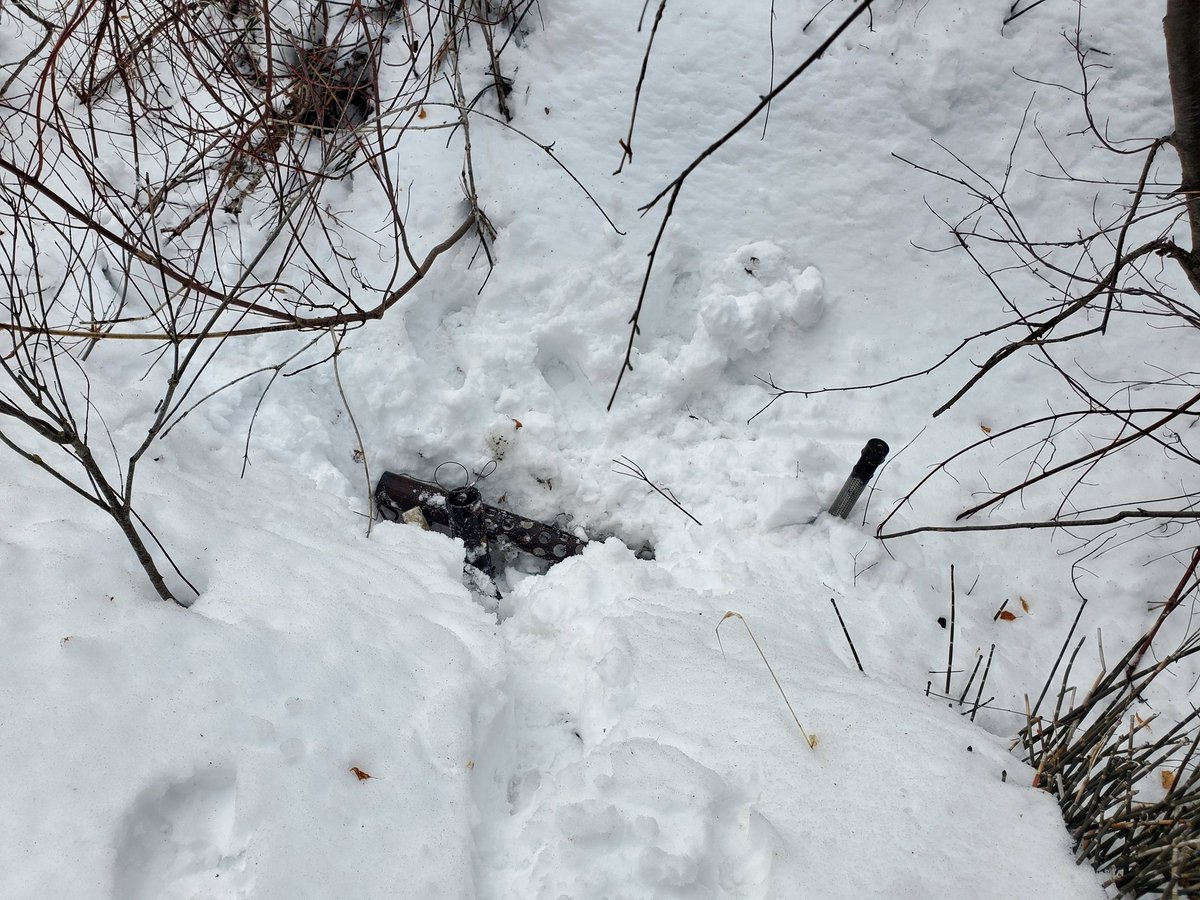 UrbanH2O's tweet image. TFW it's spring time at your house and you rush to your intermittent stream to catch some snowmelt...but your sensors are still under a foot on snow. 
#notspringyet