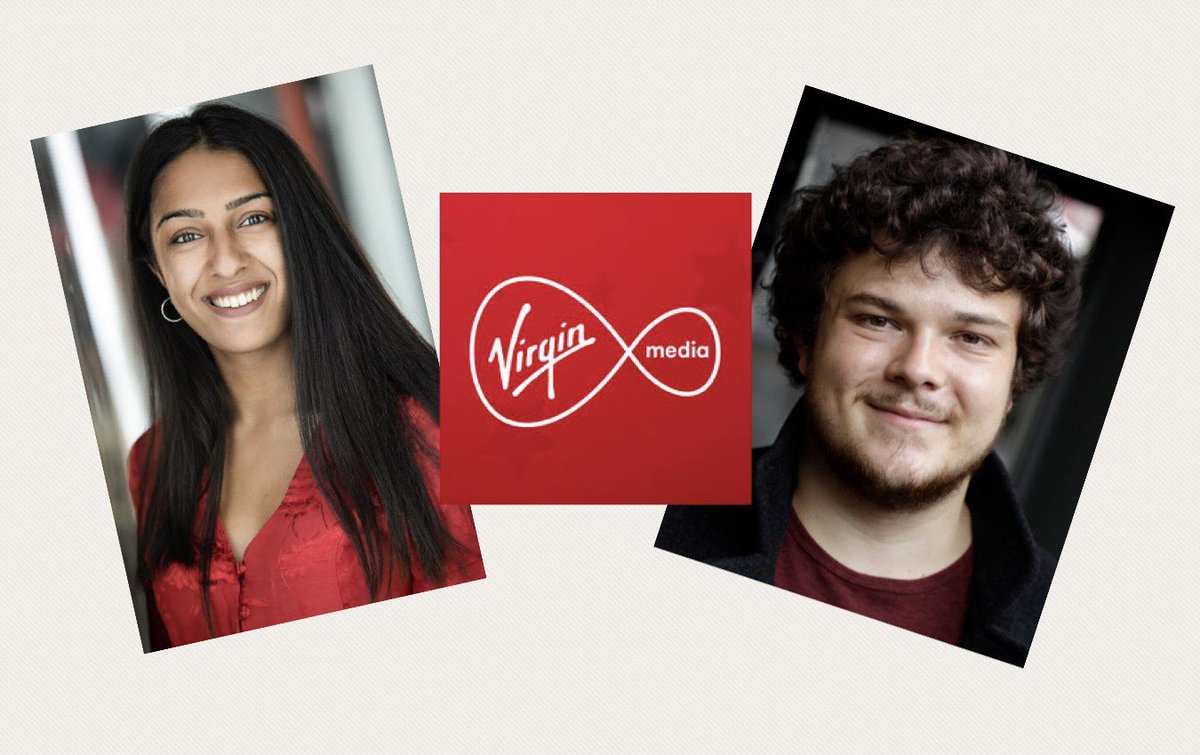 Currently, both <a href="/DougyyB/">Dougie Boyall</a> &amp; <a href="/shelley_rose/">Shelley Rose Kapur</a> are featured in the new Virgin Media campaign. #gradactors