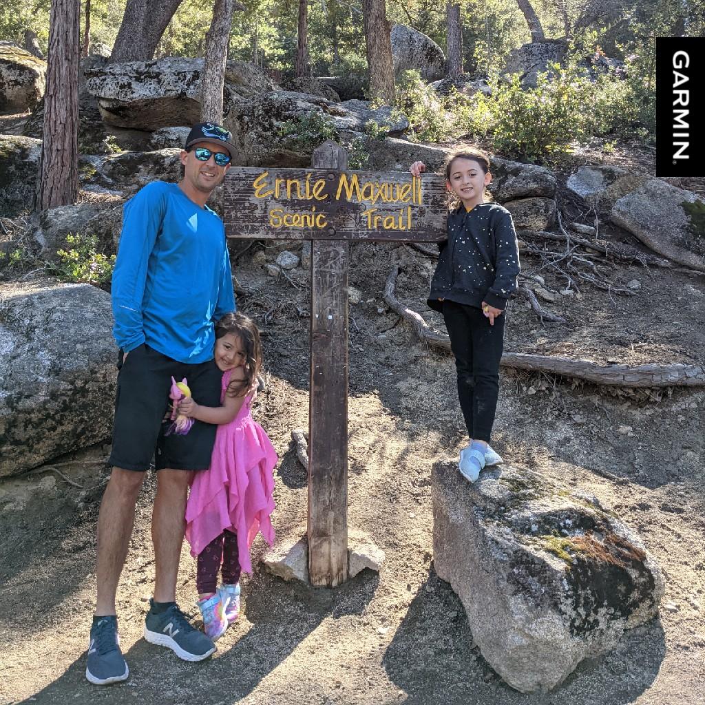 Family Hike in the San Jacinto mountains #garmin #beatyesterday
