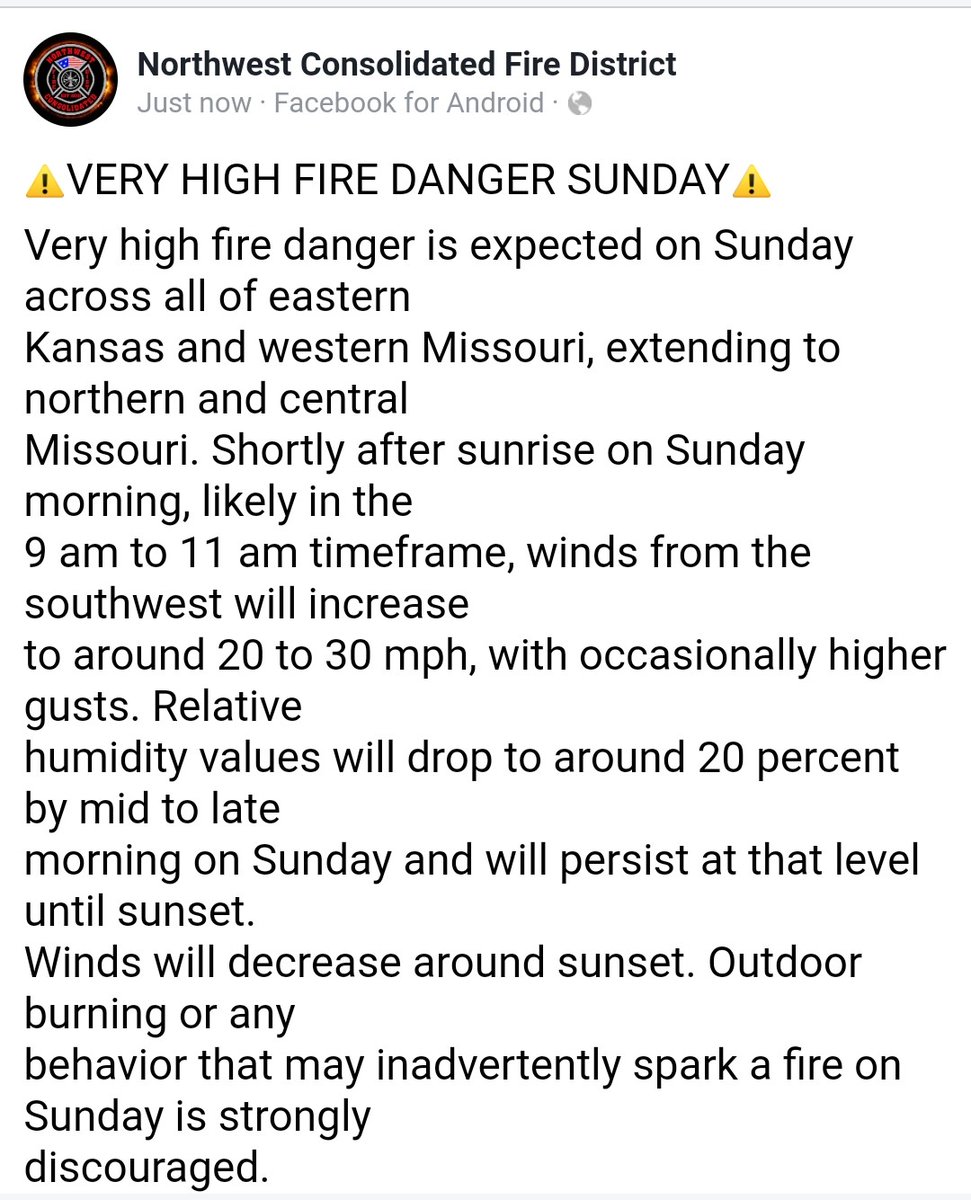 Northwest Consolidated Fire District (@nwcfd) on Twitter photo 