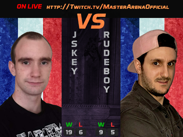 MA_Esport's tweet photo. #invitational2
@MasterArena
Our fourth cast match tonight is
@2beRudeb0y vs @JSkey_Officiel
cast by @Halolagann & @callmecxt
Who will win ? ⚔️
On Live : https://t.co/PxkrBL0SSD
#indiedev #arenafps #indie #indiegamedev #esport https://t.co/H6XqyVCL33