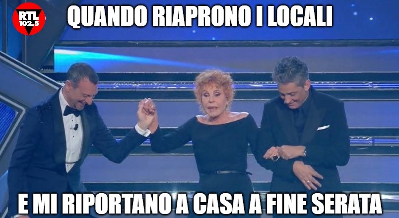 rtl1025's tweet photo. 😂😂😂

@OrnellaVanoni ❤️

#Sanremo2021 
#FinalmenteSanremo https://t.co/5PyZvHVZVD