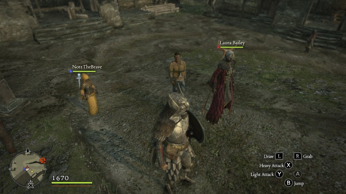 XealatACNH's tweet photo. Friends... #DDDA #DragonsDogma #NintendoSwitch https://t.co/yiDMhbTYHd