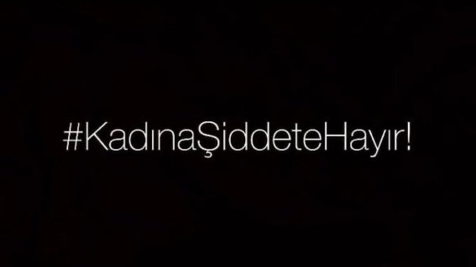 VOLEapp's tweet photo. KADINA ŞİDDETE HAYIR! https://t.co/lk5zFLwQYz