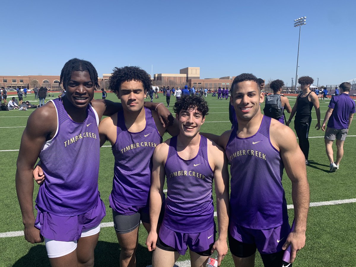 These dudes brought home the GOLD today in 4x2! Great team effort. Loved watching the guys compete! #FalconFast #Compete <a href="/KISDAthletics/">Keller ISD Athletics</a> <a href="/TCHSFootball/">TCHS Falcon Football</a>