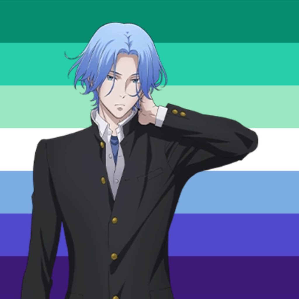 your fave is mlm! on X: langa hasegawa, from sk8 the infinity, is gay  (canon)!  / X