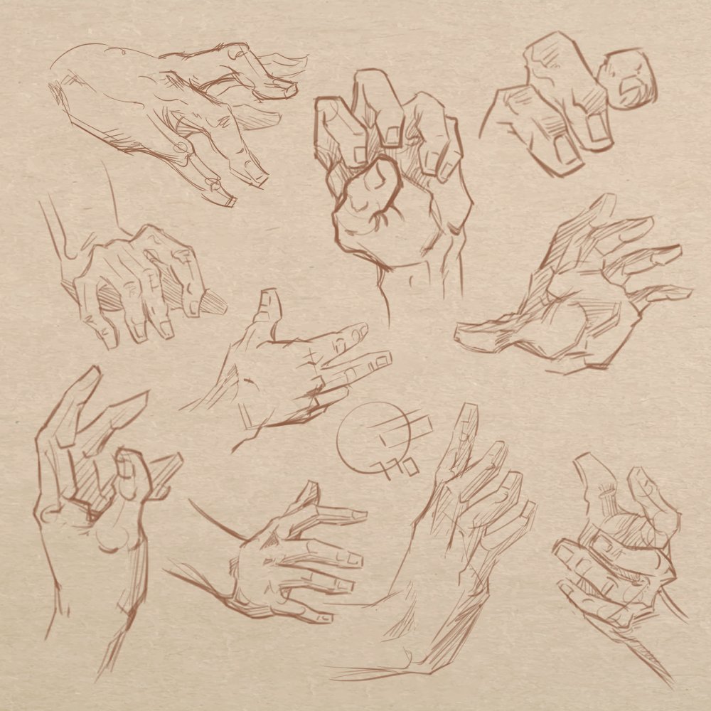How to Draw Hands, a Step-by-Step Guide – GVAAT'S WORKSHOP