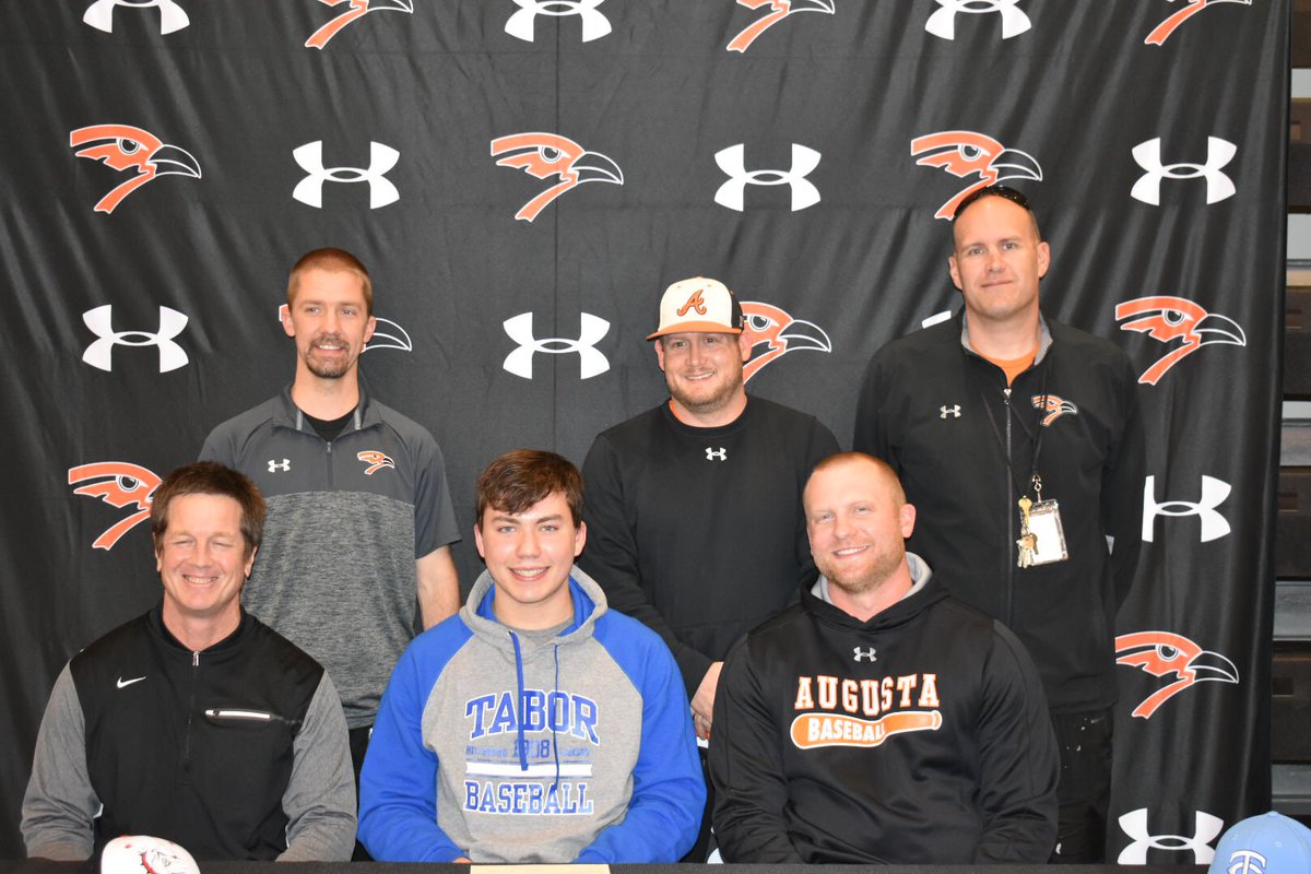 TimberlakeZack's tweet photo. Yesterday was a big day! I signed to play baseball at Tabor in front of my friends and family and I couldn’t be happier!
@TaborBaseball @AugustaBSBL https://t.co/d9gThhMSRc