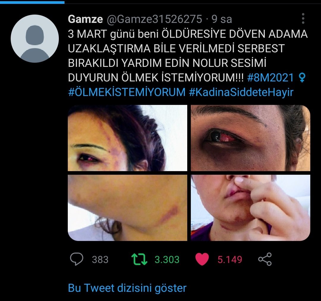 Bir kadın daha öldürülmeden engel olabiliriz. LÜTFEN YAYIN BUNU LÜTFEN

#ibrahimzaraptutuklansın #KadinaSiddeteHayir