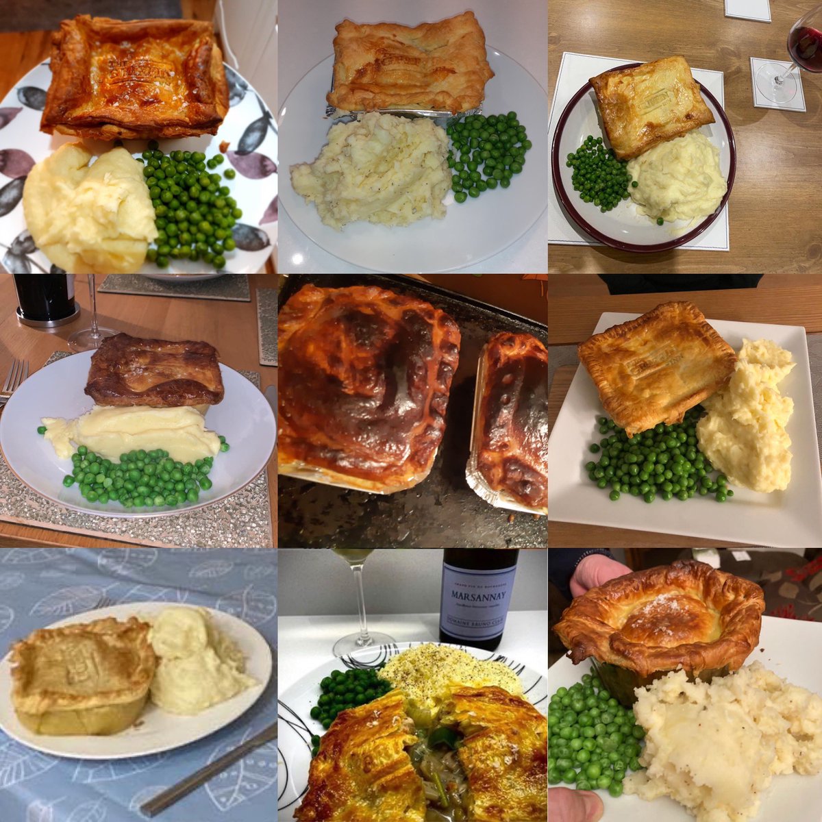 Lovely to see everyone’s pies from this evening’s cookalong #britishpieweek #chef #cookalong #foodies #thegriffininn #griffin #griffininn #griff #sustainablerestaurantassociation #aahospitality #waitrosegoodfoodguide