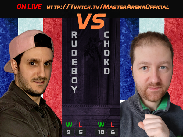 MA_Esport's tweet photo. #invitational2
@MasterArena
Now the LB final cast match tonight is @ChtiChoKo vs
@2beRudeb0y
cast by @Halolagann & @callmecxt
Who will win ?
On Live : https://t.co/PxkrBLiuhd
#indiedev #arenafps #indie #indiegamedev #esport https://t.co/IXY4G0KJJf