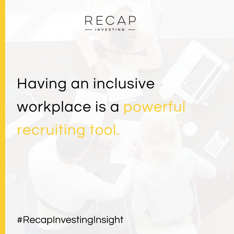RecapInvesting's tweet photo. #RecapInvestingInsight 🗣

🧍‍♀️ Female millennials look for employers with a strong record on diversity.

#RecapInvesting #Diversity #GenderEquality #SustainableInvestment https://t.co/v6yykuXAhP