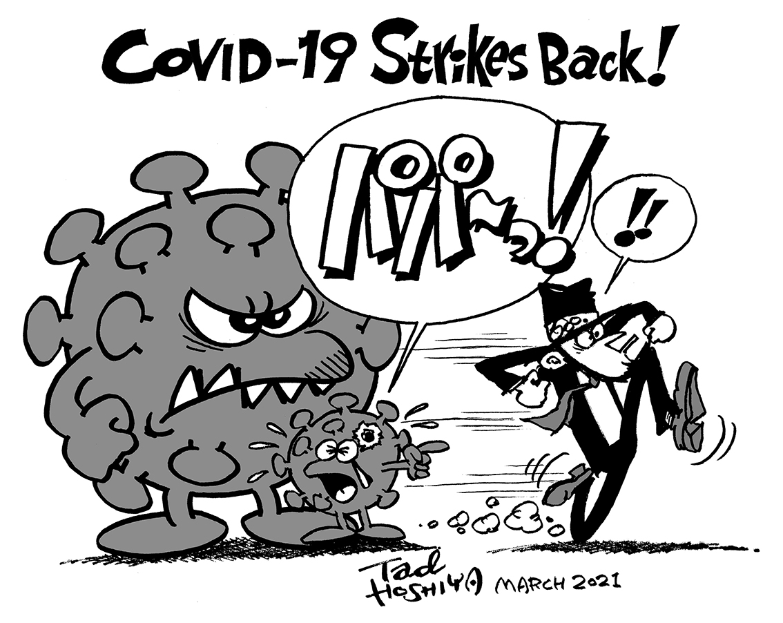 1年ぶりに続編を描きました。

Daisuke Jigen VS COVID-19
COVID-19 Strikes Back!
https://t.co/ozVV8DiRP1 