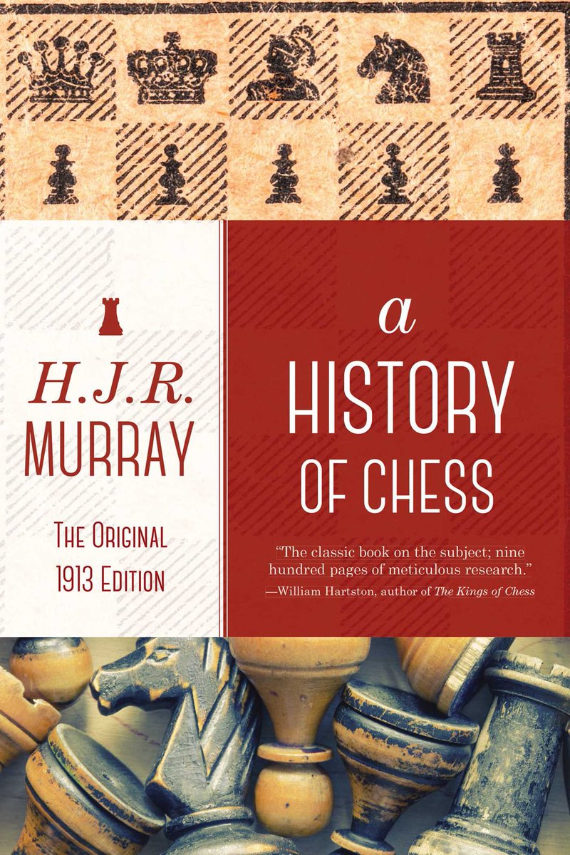 cc_szeto's tweet photo. Recently read: H.J.R. Murray 《A History of Chess》 https://t.co/CEyLaF6Zf2