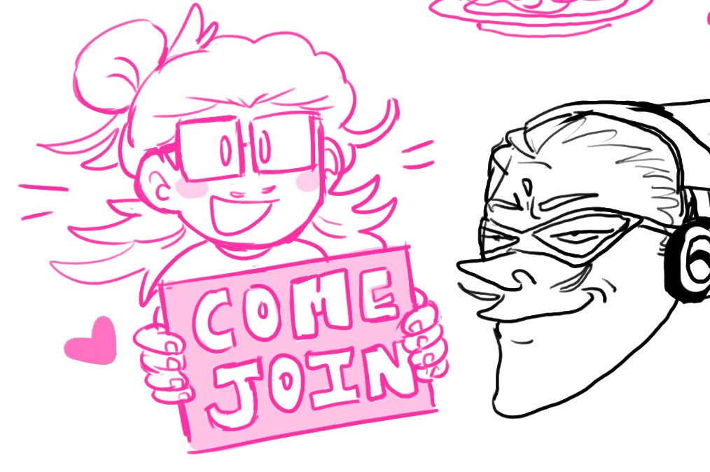 hey y'all! if you want to doodle or come say hi feel free to join the drawpile server my friends and I are running!
Fellow operators: @MagicBaybie @bejabberz
JOIN LINK: drawpile://pub.drawpile.net/01f04x654te80fe1zxrr35mst7
PASSWORD: lmao