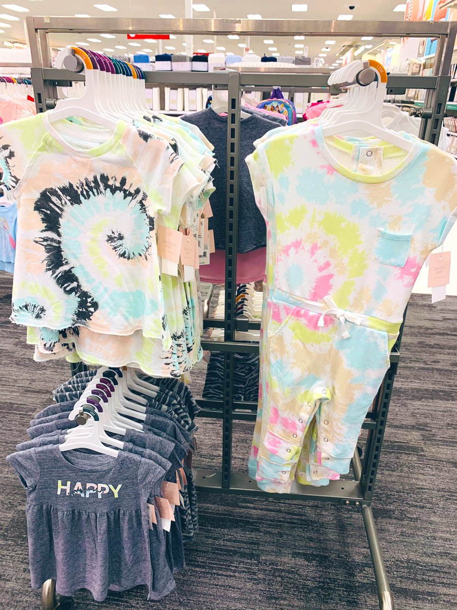 But why can’t this stuff come in my size?!😍 #GraysonMini #choosehappy #tiedye #Target #IWantItAll #targetrun #worksomewhereyoulove <a href="/ParkerTGT/">Parker</a>