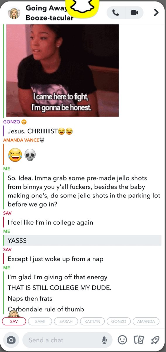 BluhmHope's tweet photo. Don't mind me being the messy one in the work group chat. They aren't going to miss my child ass. https://t.co/48sLKfMfnX