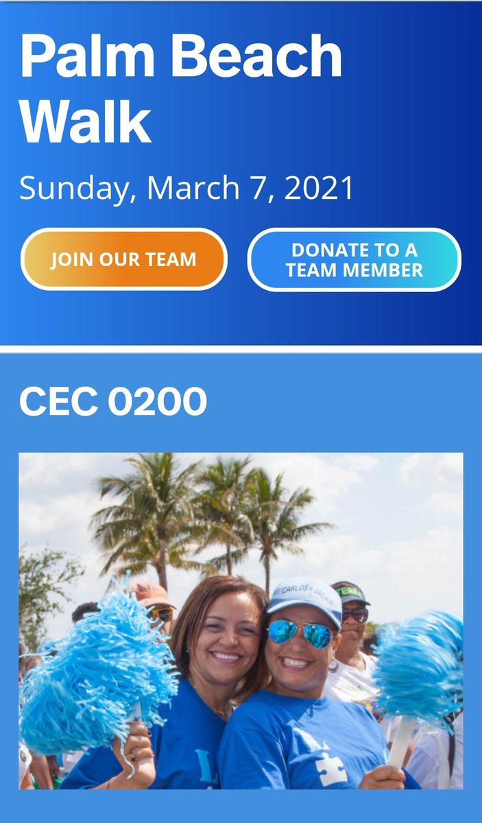 Palm Beach Autism Walk is this weekend! Don't forget to join CEC 0200 this Sunday. The opening ceremony starts Sunday at 9AM. Walk 1.54 miles, share photos using the hashtags #CECPalmBeach #Ford4Autism #AutismSpeaksWalk
To start, visit act.autismspeaks.org/site/TR/Walk/P… to register. 💙
