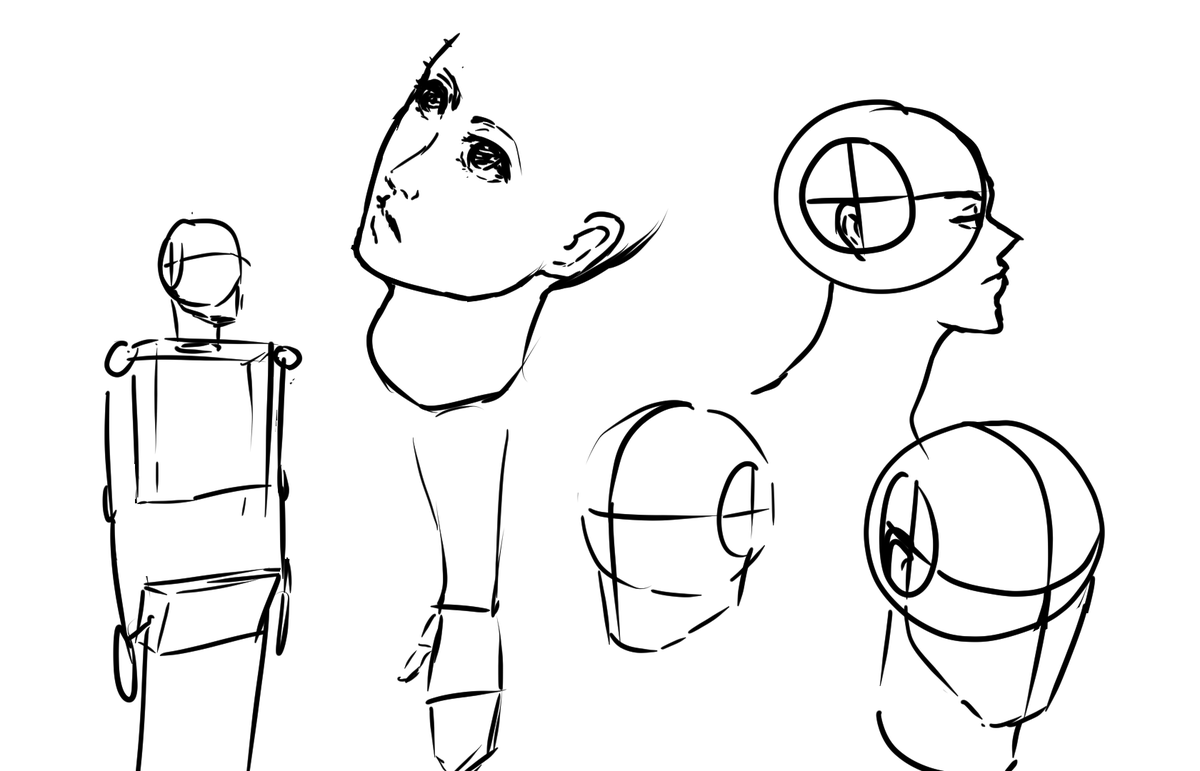 i did some more studies yesterday.
been getting used to doing these on my tablet.
also snuck a pyra sketch in here :) 