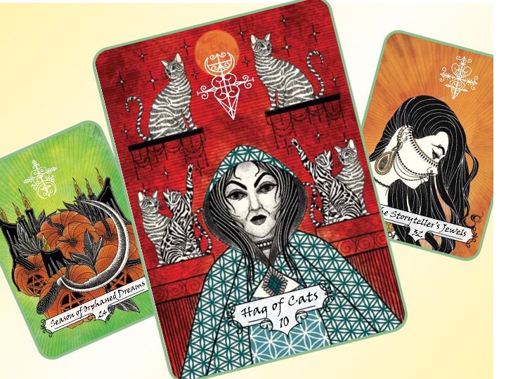 tarotwise's tweet photo. 3-6 Anna’s review of #SacredHagsOracle just went live on Facebook and Instagram. #DanielleDulsky #JanineHouseman #NewWorldLibrary 
Danielle Dulsky has written a practical treatise in a very mystical tone. She draws on the Celtic pantheon of wise women to create her own group... https://t.co/cWZBov31Ex