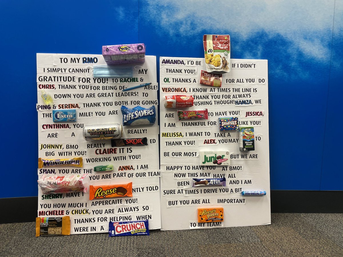 Happy Employee Appreciation Day from Richmond Main Office!@Amberserraglio <a href="/RachelDai1/">Rachel Dai</a> 
#happyemployeeappreciationday#bmo#rmo