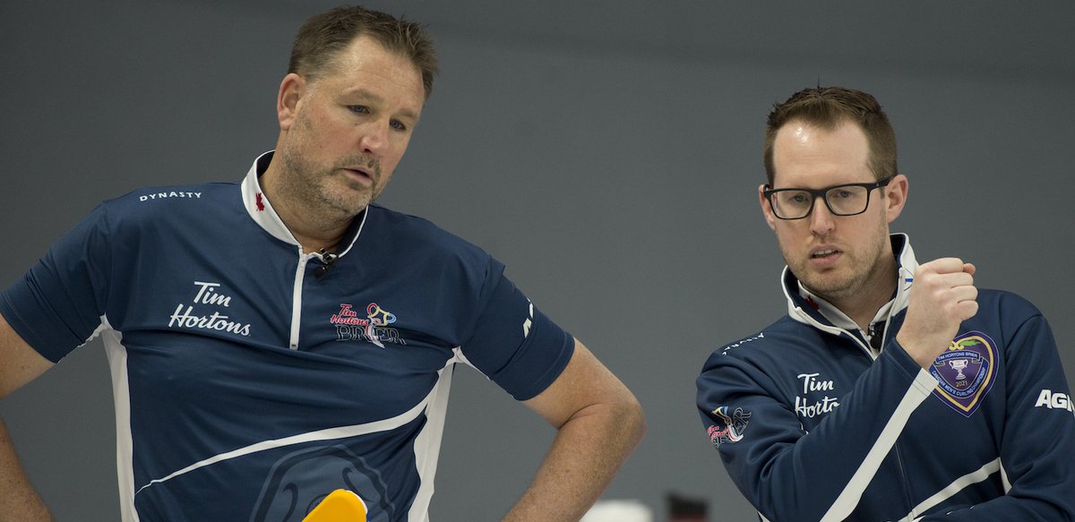 A big win for <a href="/NSCurl/">Nova Scotia Curling</a>'s <a href="/teammurphycurl/">Team Murphy Curling</a>, with new skip @scottmcdonald58 calling the shots in the bubble! Here's our Saturday afternoon report: bit.ly/3sVfze7
#curling
#Brier2021
#HubCity2021