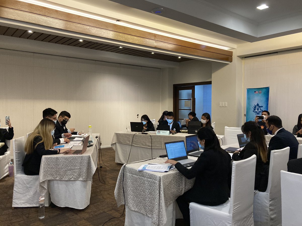 CRC_Social's tweet photo. Country-states are now convening in the second day of the negotiation process.
#CRCILOILO #CRC2021 #LearnPeace #SailOurSeas https://t.co/lD8xTeSsV5