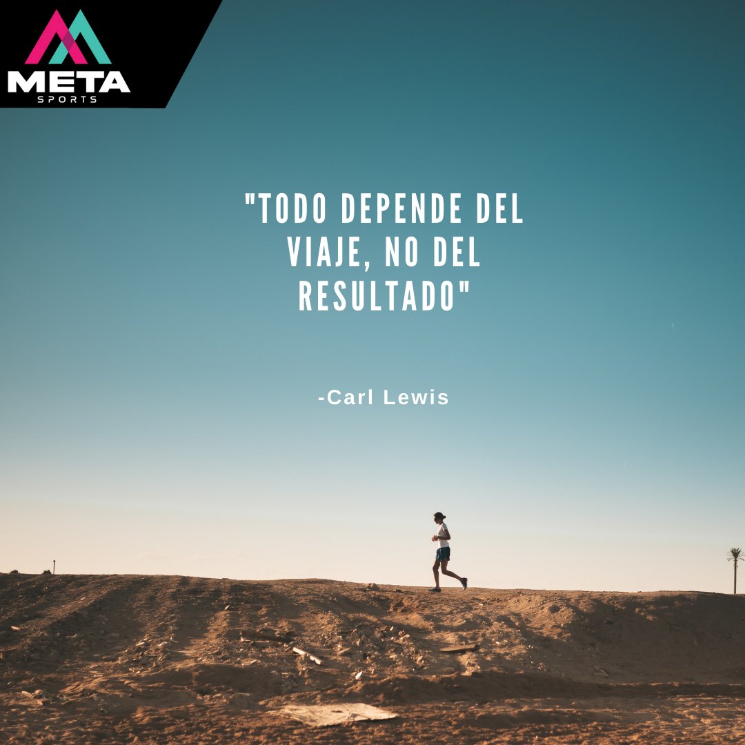 MetaSportsM's tweet photo. No lo hagas solo por los resultados, vive el momento. 👊🏼🏃🏻🏃🏻♀️💯⚡ #run #running #runner #runners #runhappy #correr #cardio #metasportsmkt #MetaSportsRunners https://t.co/zz6JgttELL