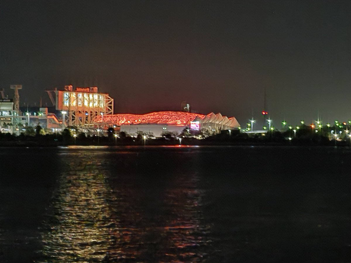 ConnectableJax's tweet photo. Don’t miss our beautiful downtown #jacksonville lit up orange and white by @jtafla, @dtjax, and @dailysplace in celebration of #ShopabilityJax. Thank you!
📷 @fredortyl_photograph (Acosta Bridge) https://t.co/w3mWecnHud