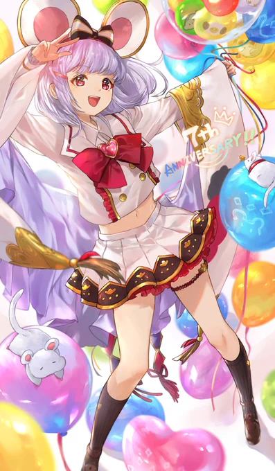 PN:nばた
メッセージ:7周年おめでとうございます!ビカラちゃんの陰と陽2つの際立ったキャラ性が大好きです…!
今後もどんどん広がるグラブルの物語を楽しみにしています!
#グラブルファンアート 