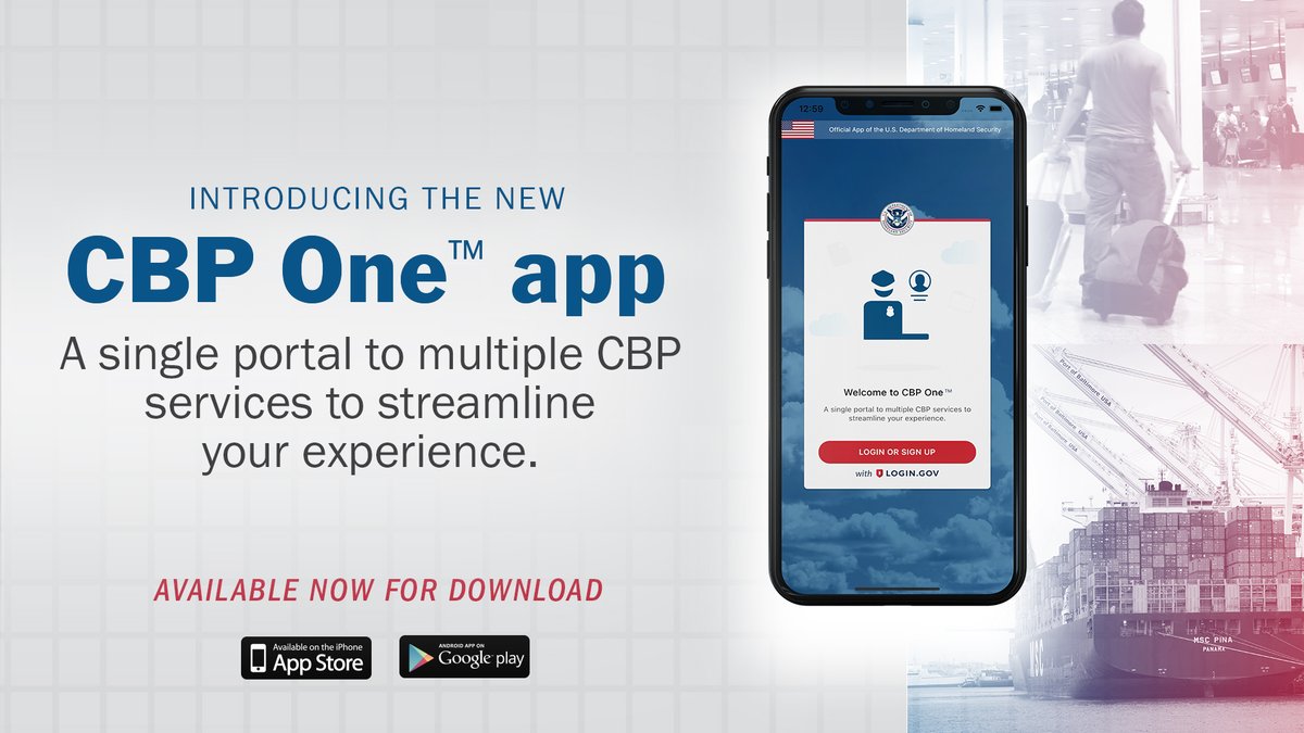 DHS Scheduling System for Safe, Orderly and Humane Border Processing Goes Live on CBP OneTM App