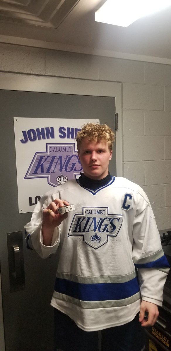 This evening, senior <a href="/dloukus19/">Dean Loukus</a> notched his 199th career point. The assist put him #1 all time in points at CHS, surpassing the record previously held by his brother.
Congrats Dean..you lead a long list of distinguished players at CHS!

<a href="/statechampsmich/">STATE CHAMPS! Michigan</a> 
<a href="/SeanPBali/">Sean Baligian</a> 
<a href="/MichHSHockey/">Mich HS Hockey</a>