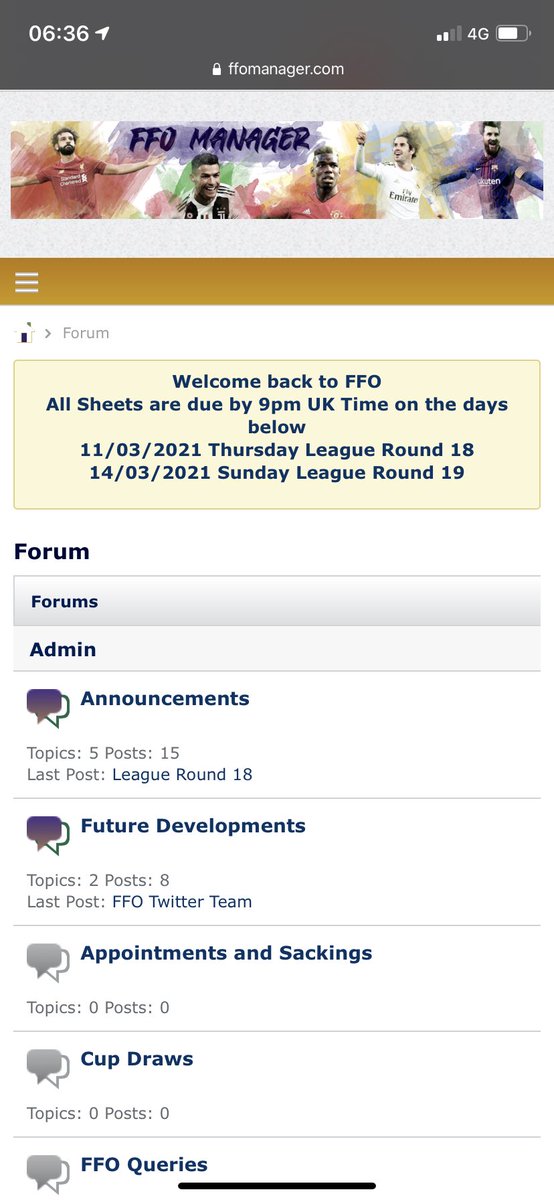FFOmanager's tweet image. FFO FORUM - The new forum is now live. Please can all current managers and everyone that wants to play the game join it this week - ffomanager.com/forum