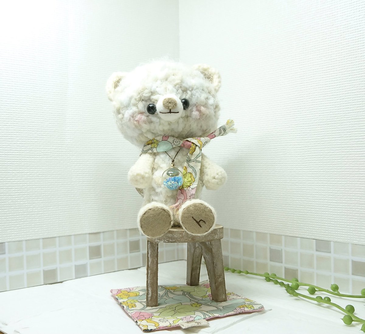 time_hana's tweet photo. minneとcreemaにて出品中です！

写真の撮り方、研究しました！
携帯からだと、これ��限界…

#あみぐるみ　#あみっこ　#あみぐるみ作家
#編みぐるみ　#くま　#あみぐるみくま　#ぬいぐるみ　#ベア　#ハンドメイド　#ハンドメイド雑貨 https://t.co/EuQWtSGysf