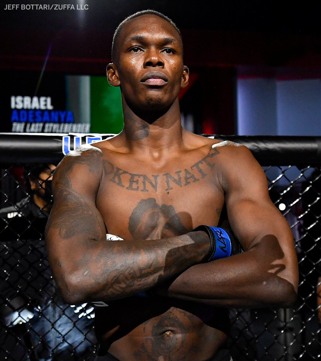 espnmma's tweet photo. In just over three years since joining the UFC, Israel Adesanya:

🏆 Captured the middleweight title
📈 Put together a nine-fight win streak
🏆 Challenged for light heavyweight gold

History eluded him at #UFC259, but the future is still bright for the middleweight king 👑 https://t.co/ll8m2rMbbR