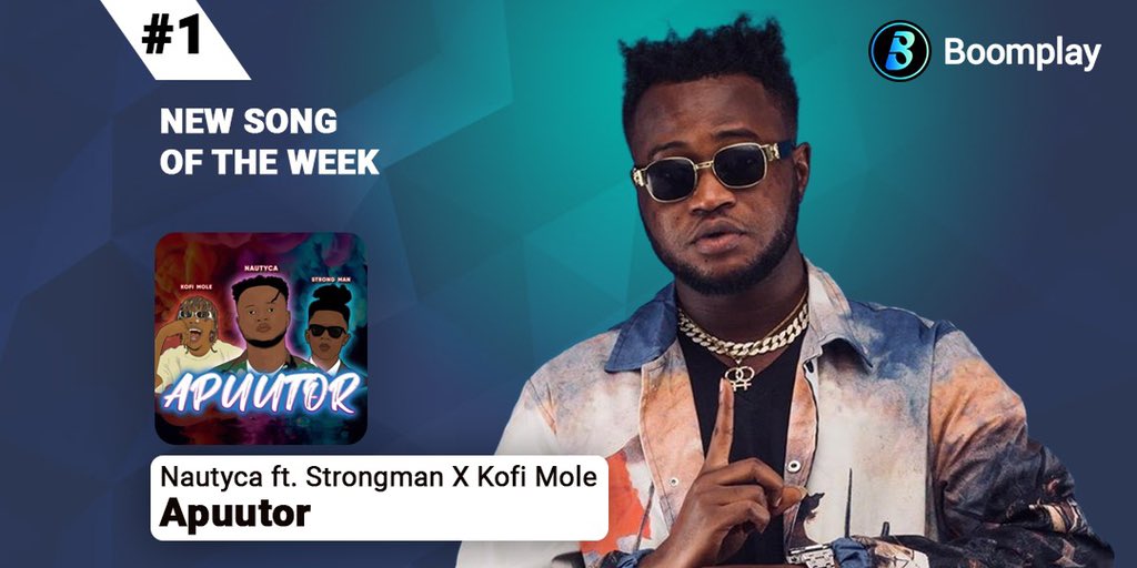 BoomplayGhana's tweet photo. Your votes are in!!!!!!!!!!!
#Apuutor by @Nautycagh ft @StrongmanBurner & @kofi_mole is the new song of the week!
Stream the tune on #boomplay here- https://t.co/wvcotsPUOH
#boomplaymusic #homeofmusic #newmusic https://t.co/mWbFZyptWC
