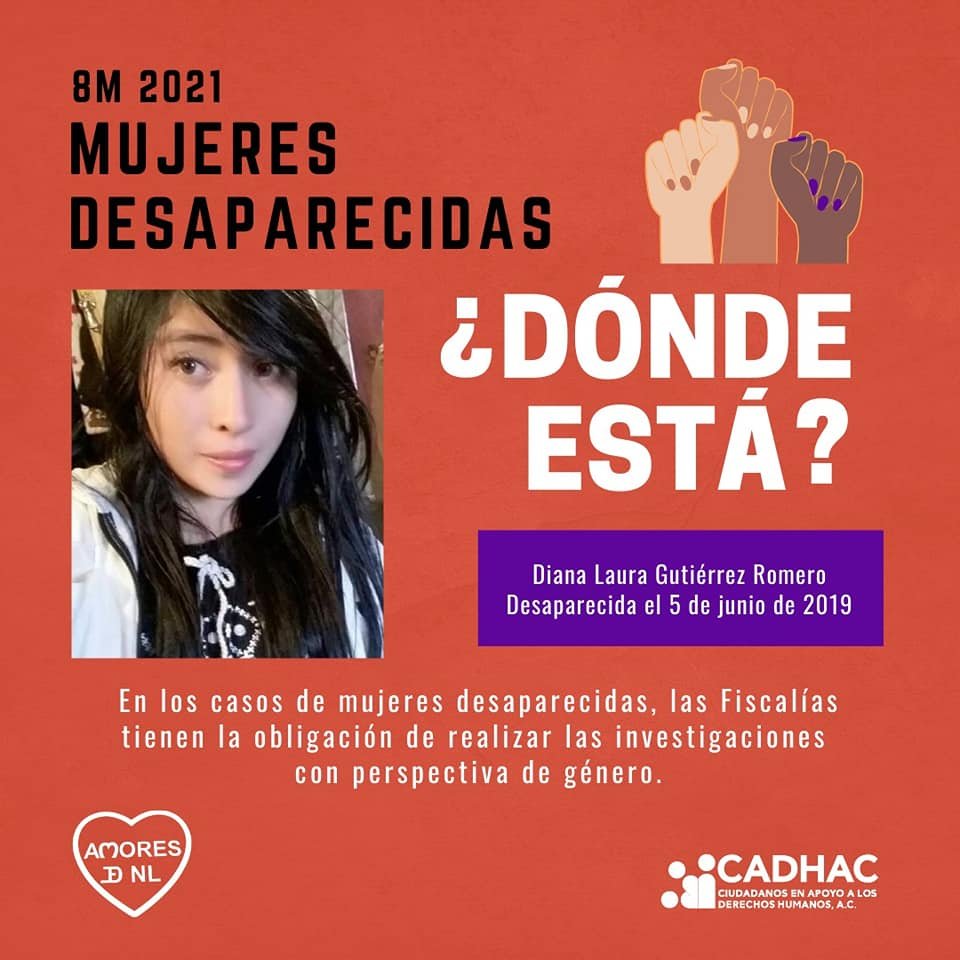 cadhac's tweet photo. ¿Dónde están, nuestras hijas, dónde están?
#8M #NiUnaMasNiUnaMenos #AnteLaViolenciaResistencia #HastaEncontrarlas #AMORES #CADHAC #VivasNosQueremos https://t.co/LTAMHnE1kN
