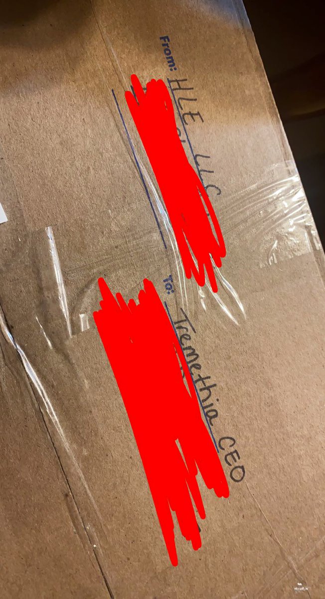 _CEO_OG's tweet image. ®️Bigg box. Bigg package 🥶💪🏾 @SavvBankz @ShawdDHustle .#HIGHLIFEENT