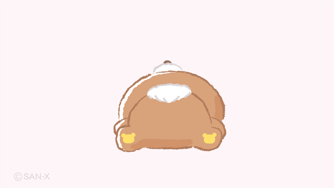 すやすやタイム✨
まあるいおなかがかわいいね?
#チャイロイコグマのお友達 