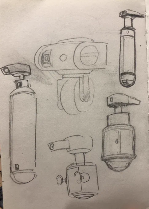 Another member of Janet's crew I'm still exploring is her robot companion. The bot is company property and is tasked of making sure Janet does her job properly and on schedule. It also doubles as a broom closet, handing her the right tools. 