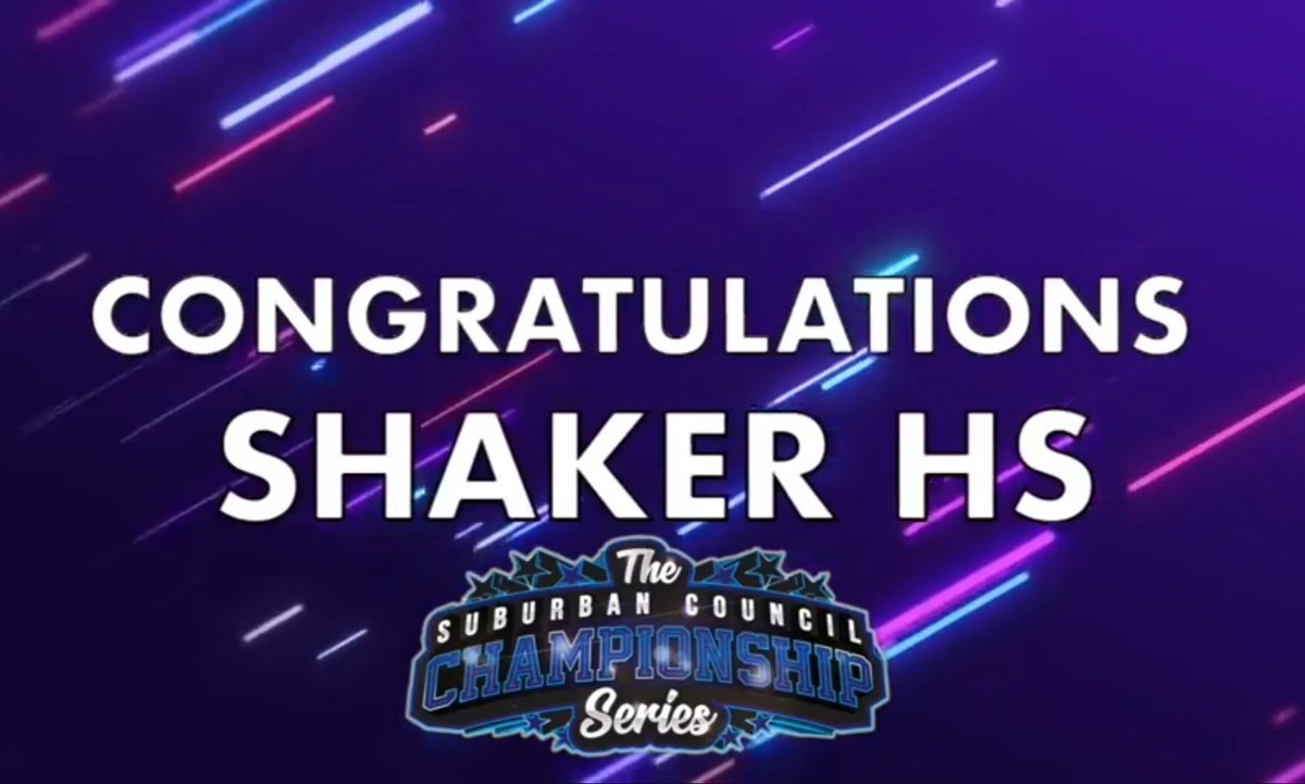 ShakerVarCheer's tweet photo. SHAKER VARSITY CHEER TAKES THE WIN AGAIN 🏆 1ST PLACE AND HIGHEST OVER SCORE!!! https://t.co/CVPRmHaTvG