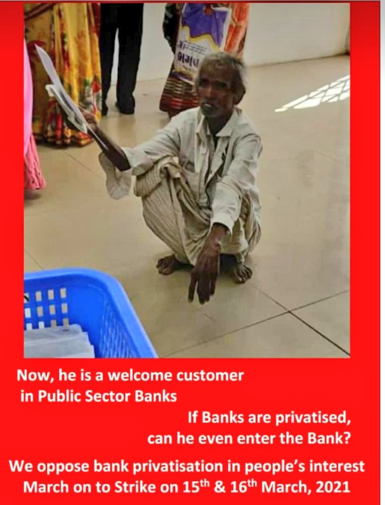 idesibanker's tweet photo. 🔴Why not only bank employees but also the people of India should oppose Bank Privatisation❓❓❓❓❓❓

#SavePSBs
#StopPrivatization
#StopPrivatization_SaveGovtJob
@ravishndtv @ChiefIba
@ndtv @officialAIBOC
@Bankers_We @UFBUIndia
@RahulGandhi @PiyushGoyal

👇👇👇👇👇👇👇👇👇👇 https://t.co/eBON0SraKe