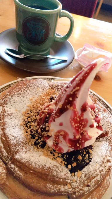 季節のシロノワール美味し 