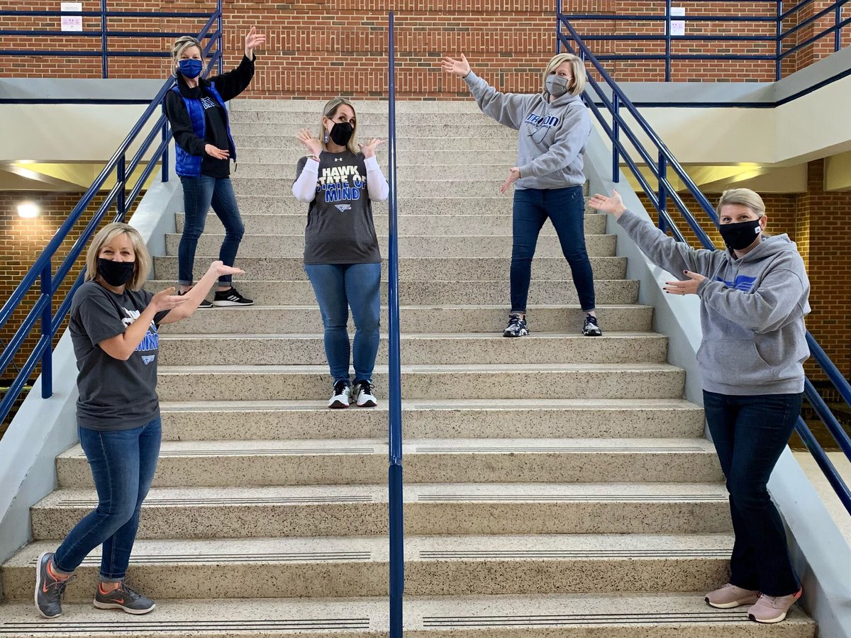 Welcome to the Hawk’s Nest Mrs. Leslie Weaver! Mrs. Weaver comes to us from Dunn Middle School, and we are lucky to have her as part of our Student Services Team. She will be working with students whose last name begins with letters M-R. Welcome to the family! 🦅😊