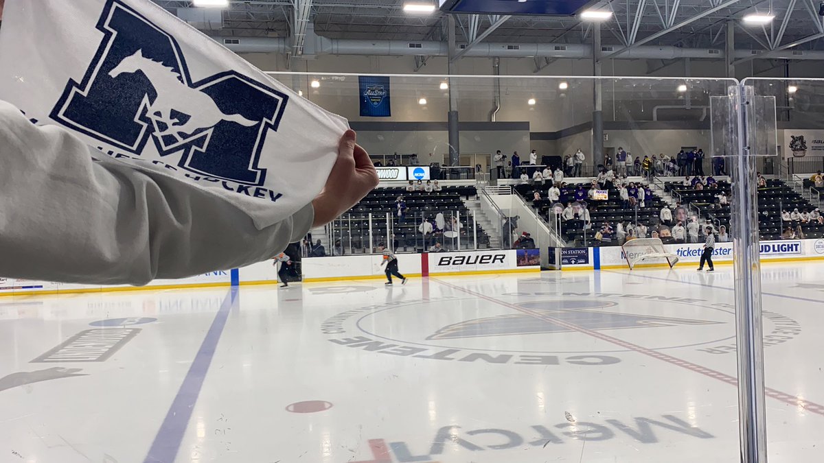 MHS hockey is getting ready for a 9:30 puck drop vs. CBC in the Challenge Cup championship.