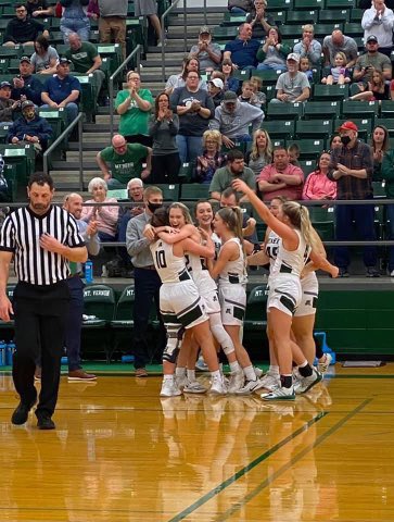 CoachBerendt's tweet photo. 5-In-A-Row!!!
The Lady Mountaineers are the District Champs of Class 4 District 12!  This is a great group of young ladies! #GoBigGreen https://t.co/yjnaGNt1ep